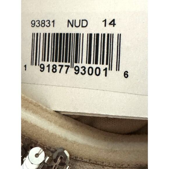 Mac Duggal Embellished Strapless Beaded Slim Column Dress Size 14 NWT - Picture 10 of 15